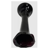 LLFR - Vintage Mid-Century Modern Glass Vases Hughes Amethyst & Purple (Lot of 5)