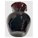 LLFR - Vintage Mid-Century Modern Glass Vases Hughes Amethyst & Purple (Lot of 5)