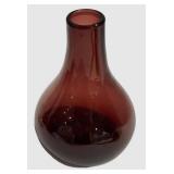 LLFR - Vintage Mid-Century Modern Glass Vases Hughes Amethyst & Purple (Lot of 5)