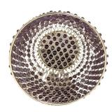LLFR - Amethyst Crystal Collection in Glass Basket & Bowl (Lot of 6)
