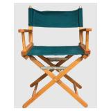 LLFR - Director Chair - Folding Wood Frame Canvas Seat