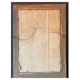 LLFR - Antique Framed Tinted Lithograph West Front of the Reim Cathedral