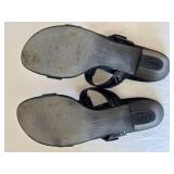 LR - Paul Green Sandals Winston Smoke Brushed & STRNAP (Lot of 2 Pairs)