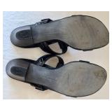 LR - Paul Green Sandals Winston Smoke Brushed & STRNAP (Lot of 2 Pairs)