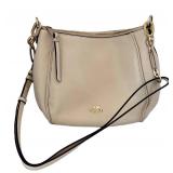 LR - Shoulder Bag - Coach Terry Cream
