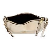 LR - Shoulder Bag - Coach Terry Cream