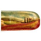 LR - Vintage Serving Trays - Modigliani Italy Set of 2