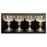 K - Crystal Glassware Set Princess House Esprit & Old Dublin (Lot of 6)