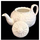 K - Bone China Coalport Countryware Teapot, Gravy Boat And Under Plate