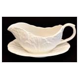 K - Bone China Coalport Countryware Teapot, Gravy Boat And Under Plate