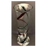 LR - Vintage Glass Solifleur Vase - Friedrich Kristal