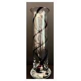 LR - Vintage Glass Solifleur Vase - Friedrich Kristal