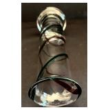 LR - Vintage Glass Solifleur Vase - Friedrich Kristal