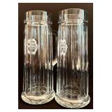 K - Glass Beer Steins - Ottobeurer, Hofbrau & Kaiser (Lot of 7)