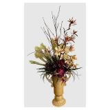 LR - Artificial Floral Arrangement in Decorative Urn