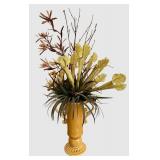 LR - Artificial Floral Arrangement in Decorative Urn