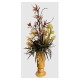 LR - Artificial Floral Arrangement in Decorative Urn