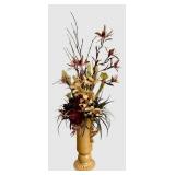 LR - Artificial Floral Arrangement in Decorative Urn