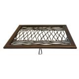 LR - Metal Wall Art Panels Dark Bronze (Lot of 2)