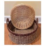 Wicker Basket Mixed Lot of 9