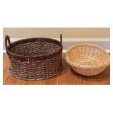 Wicker Basket Mixed Lot of 9