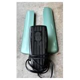 G - Vintage Sewing Machine Husqvarna Viking Grasshopper C 21A in Case With Pedal