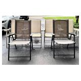 G - Outdoor Folding Chairs 6-Piece Set