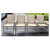 G - Outdoor Folding Chairs 6-Piece Set