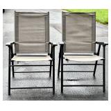 G - Outdoor Folding Chairs 6-Piece Set