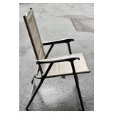 G - Outdoor Folding Chairs 6-Piece Set