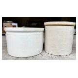 G - Vintage Stoneware Crocks (Lot of 2)