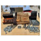 G - Dado Set, Forstner Bits & Tool Belt Mixed Lot - Freud, Atchison