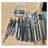 G - Dado Set, Forstner Bits & Tool Belt Mixed Lot - Freud, Atchison