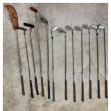 G - Vintage Golf Clubs & Bag Westchester, Titleist, Imperial, Acu-Flo Mixed Lot