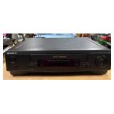 G - Vintage VCR - Sony SLV-679HF Hi-Fi Stereo Video Cassette Recorder