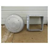 Roof/wall Exhaust Fan (works) 26"x26"