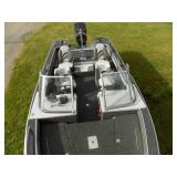 1995 Alumacraft Phantom F/S, Mercury 150hp, Shorlander roller trailer (Remarkably clean boat)