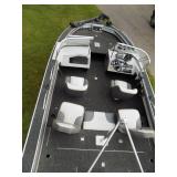 1995 Alumacraft Phantom F/S, Mercury 150hp, Shorlander roller trailer (Remarkably clean boat)
