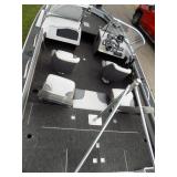 1995 Alumacraft Phantom F/S, Mercury 150hp, Shorlander roller trailer (Remarkably clean boat)