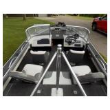 1995 Alumacraft Phantom F/S, Mercury 150hp, Shorlander roller trailer (Remarkably clean boat)