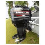 1995 Alumacraft Phantom F/S, Mercury 150hp, Shorlander roller trailer (Remarkably clean boat)