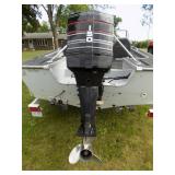 1995 Alumacraft Phantom F/S, Mercury 150hp, Shorlander roller trailer (Remarkably clean boat)