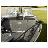 1995 Alumacraft Phantom F/S, Mercury 150hp, Shorlander roller trailer (Remarkably clean boat)