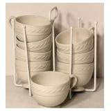 Ralph Lauren Wedgwood Clearwater 43-Piece China Service