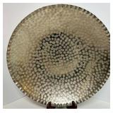 West Elm Glass Bottle & 15" Platter Mixed Lot