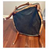 Pair of Upholstered Mahogany Armchairs
