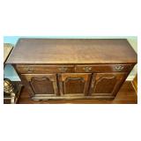 Thomasville Sideboard Buffet Cabinet 55 X 18 X 35 in