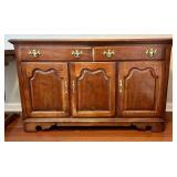 Thomasville Sideboard Buffet Cabinet 55 X 18 X 35 in