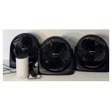 Amazon Basics 10 Inch Fans, Echo Speaker & Adapter Mixed Lot