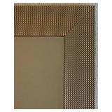 Beaded Silver Wall Frame 35.5 X 29.5 in